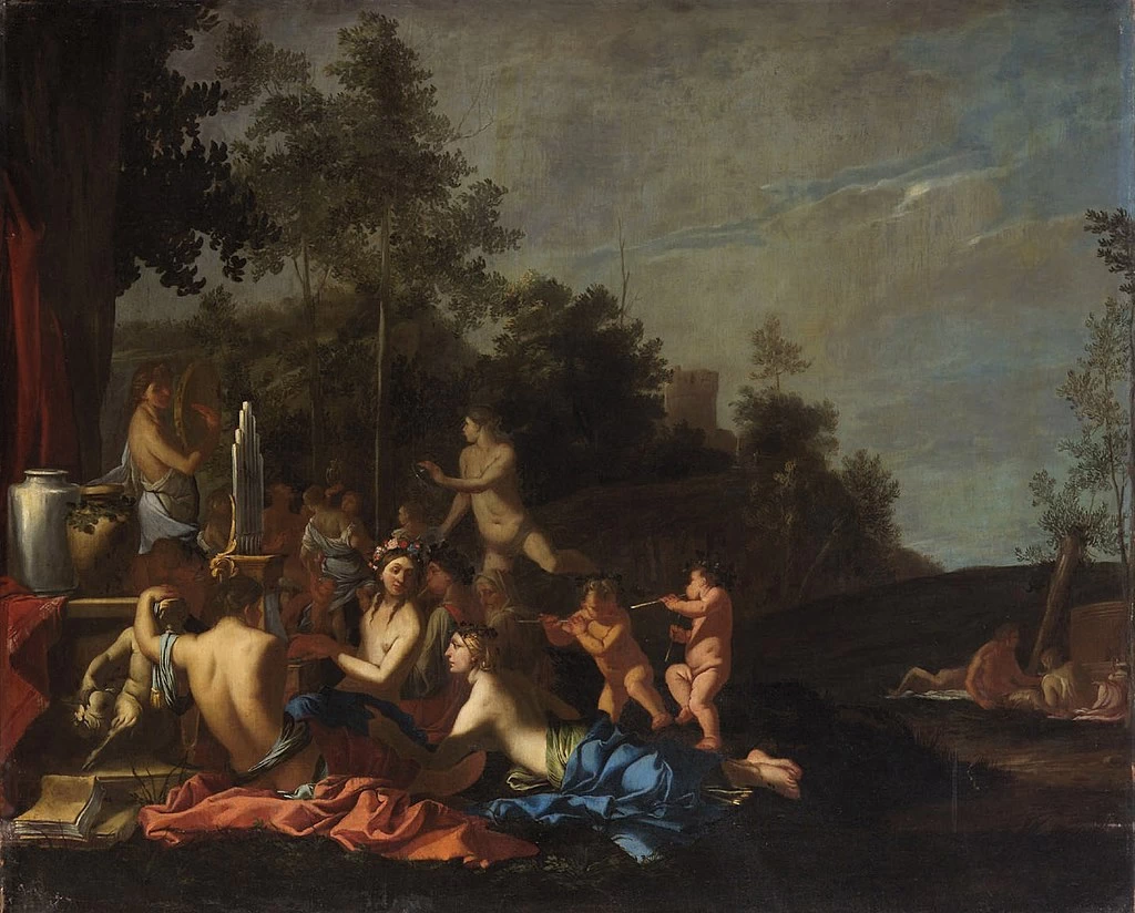 Ninfe e putti musicanti - Kunsthistorisches Museum